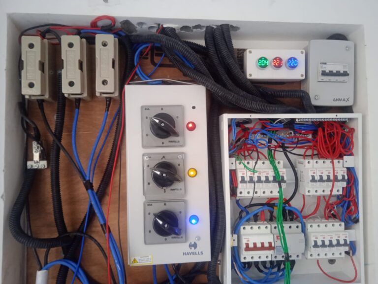 Three phase wiring connection 768x576