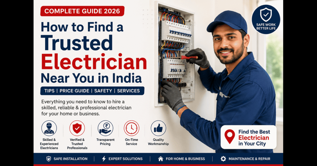 Trusted Electrician Near You in India